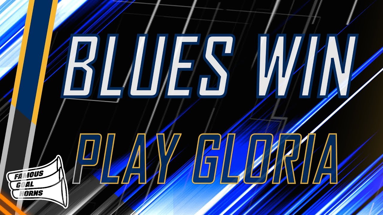St. Louis Blues 2019 Win Horn (PLAY GLORIA) - YouTube
