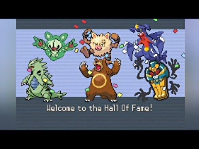 Pokémon Radical Red first walkthrough, HOF. Please rate my team