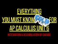 🚨AP Calculus AB & BC Unit 6 EVERYTHING You MUST Know! 2026 💥