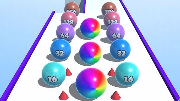 Merge Ball 2048 🎱😻💕 MAX LEVELS All Levels Gameplay Walkthrough Android, iOS BIG UPDATE!!!