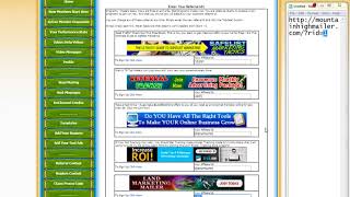 How to Add Your Affiliate Id in Viral Mailer Downline Builder