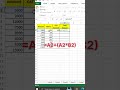 Excel me GST kaise calculate kare? 😱 #shorts