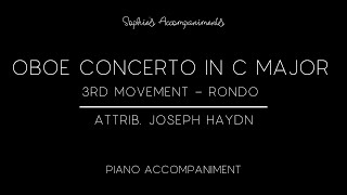 Haydn Oboe Concerto - 3rd Movement - Piano Accompaniment
