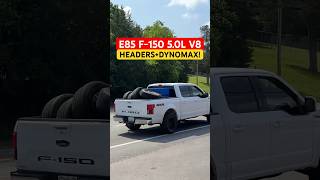 E85 Tuned Ford F-150 5.0L V8 w/ HEADERS &amp; DYNOMAX BULLETS! @exhaustaddicts