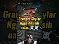 Gak dikasih napas! Granger skylar sama fanny king van !! #mobilelegends #mlbb #shorts