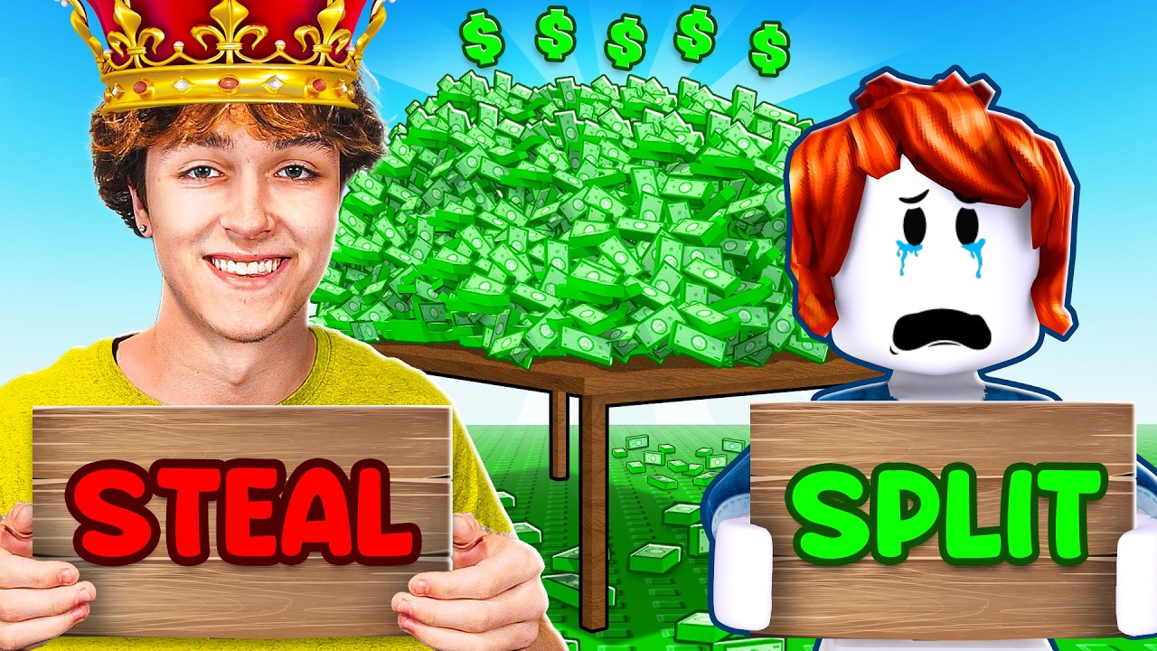 Я стал САМЫМ БОГАТЫМ игроком в Split or Steal!