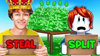 Download Lagu I Became The RICHEST PLAYER In Roblox Split Or Steal! MP3