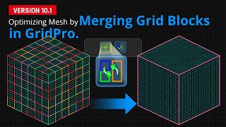 Optimize Mesh by Merging Grid Blocks in GridPro