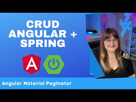 CRUD Angular + Spring | 60: Angular Material Paginator