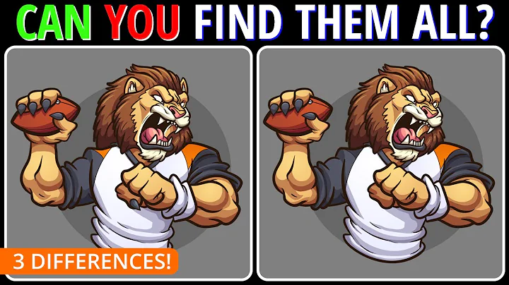 Spot the Difference: Can You Find Them All? 🔍✨🎉