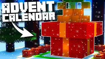 TINY ADVENT CALENDAR | Minecraft Redstone Tutorial