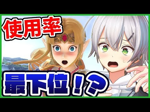 【スマブラSP】まさかの厨キャラが使用率最下位だった…【ゲーム実況】