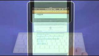 Using Pages on your iPad