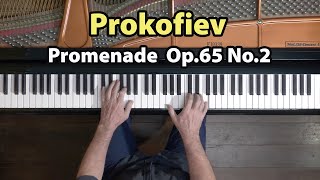 Prokofiev “Promenade” Music for Children Op.65 - P. Barton, FEURICH grand piano