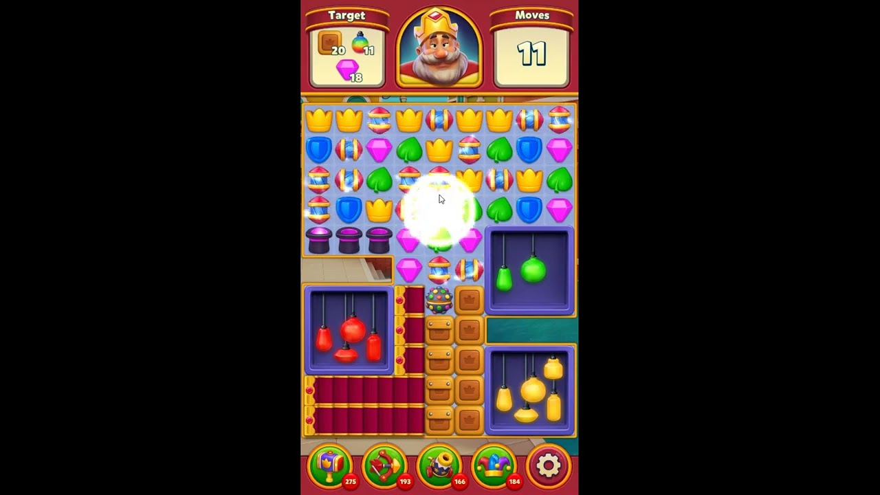 Royal Match Level 9775 - NO BOOSTERS GAMEPLAY 👑 | SKILLGAMING ✔️