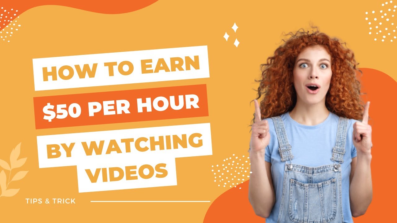 How To Earn $50 Per Hour By Watching Videos | Make Money Online