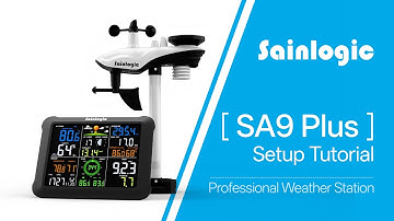 Sainlogic SA9Plus Setup Tutorial 