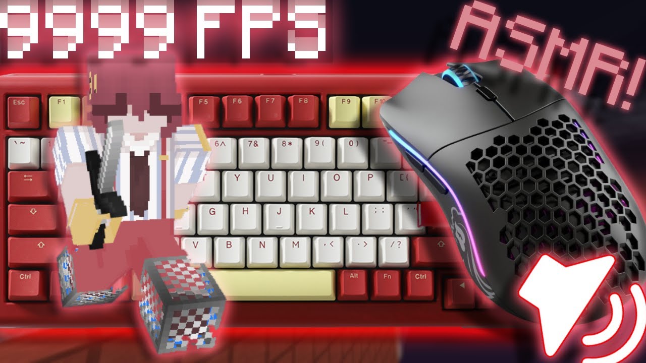 Keyboard + Mouse ASMR  || *CLACKY *  *THOCKY* 😍