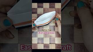 How To Make Nehru Cap From Paper