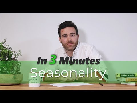 Seasonality - Supply Chain In 3 Minutes