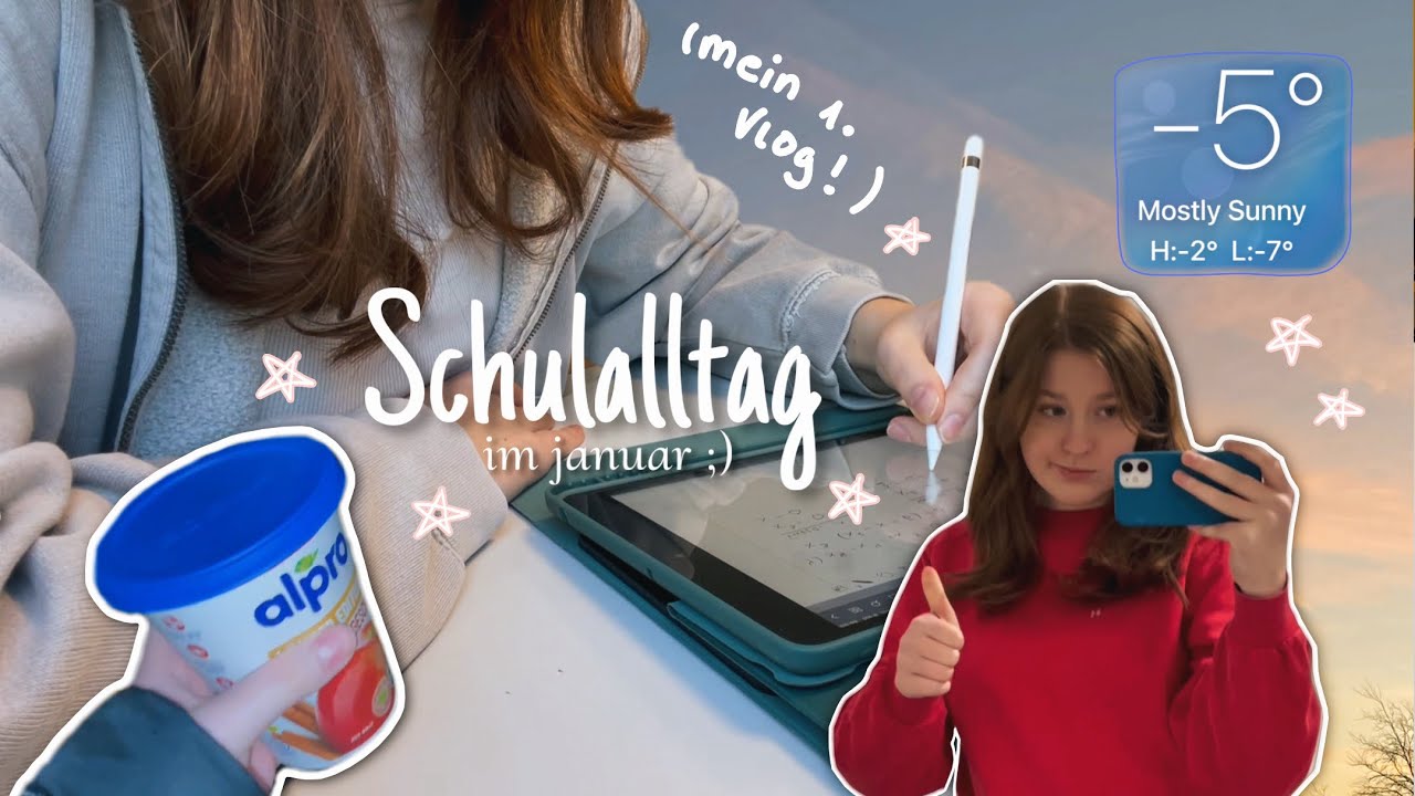 casual schulvlog – week in my life als 12.klässlerin
