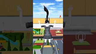 Baby And Yuta Crazy Landing #sakuraschoolsimulator #horror #video #sakura #animation #gaming #ninja