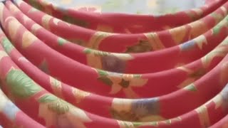 GORDEN GELOMBANG DARI KAIN SARUNG #gordentutorial