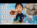 Easy peasy earl grey cookies