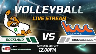 Rockland Lady Hawks Volleyball Vs Kingsborough Community College