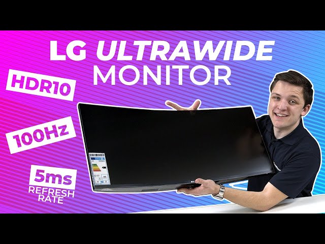 LG 35 Class UltraWide Curved WQHD HDR10 Monitor