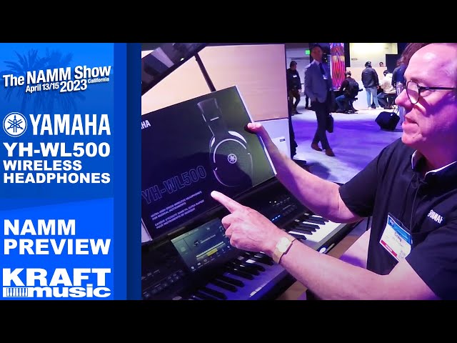 Yamaha YH-WL500 Wireless Headphones - NAMM 2023 - YouTube