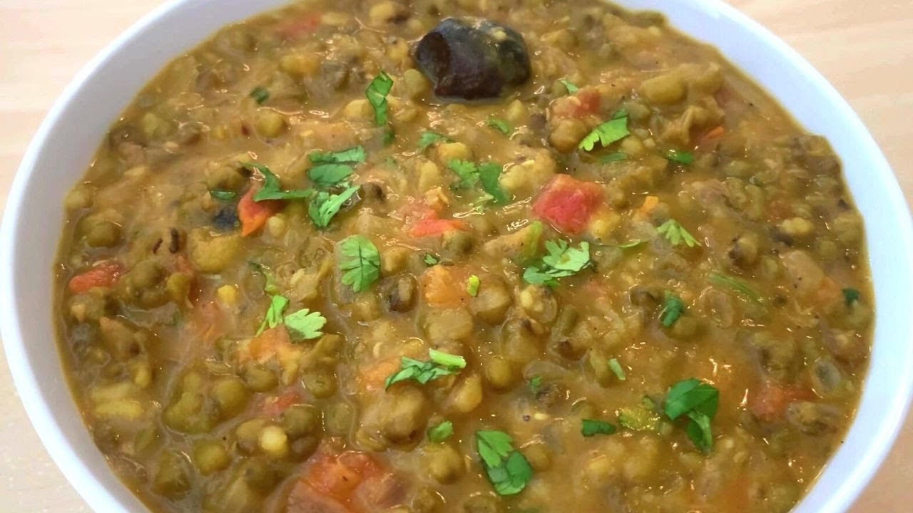 Pasi Paruppu Masiyal Recipe-Green Moong Dal Curry Recipe