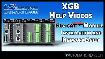 EtherCAT: Module Installation and Network Setup - LS Electric XGB PLC from AutomationDirect