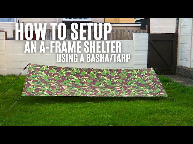 Basha Tarp Setup