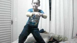 Gui dançando o Rebolation