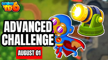 BTD 6 Daily Advanced Challenge ONLY ONE SOLUTION August 01, 2024... 🐵