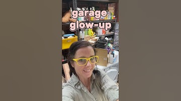 Garage glow-up - how to organise a dusty garage space so you can find everything. #homeorganiser