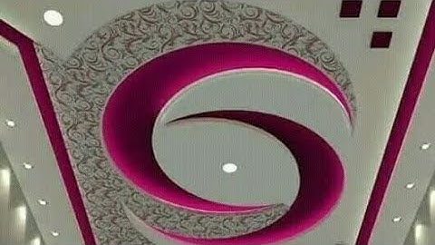 Circle Pop False Ceiling Design Drawing By ARpopDesign