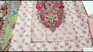 ZEEBA B BY ZARA SHAHJAHAN LUXURY SUMMER COLLECTION 2022 UNBOXED BRANDED DESIGNER DRESS