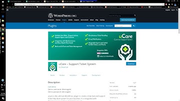 uCare - WordPress Help Desk Support Ticket System