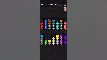 Level 1365 - Color Ball Sort