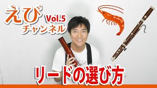 見た目でわかる】リードを選ぶポイント【ファゴット】 - YouTube