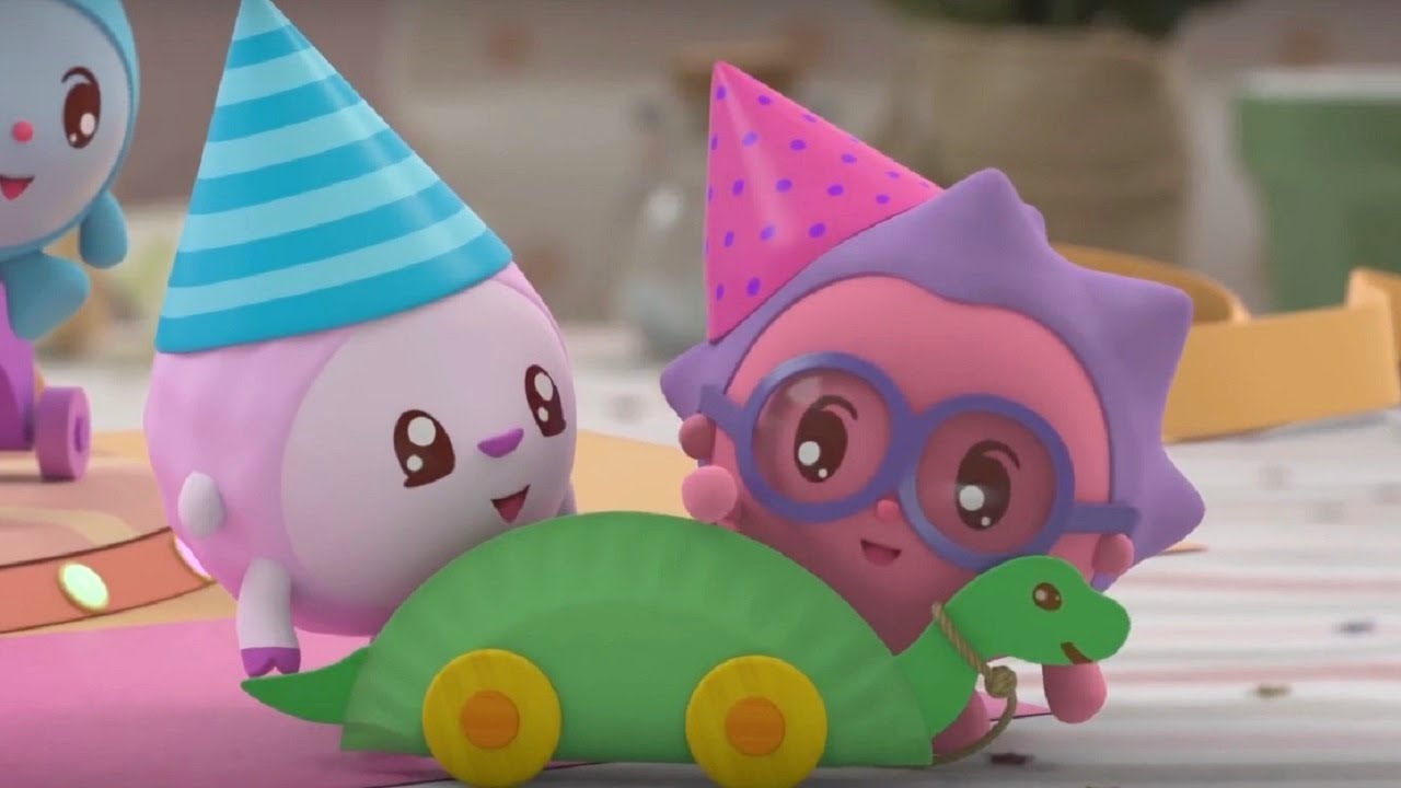 Малышарики - Поздравляю - серия 145 - Обучающие мультфильмы для малышей - день рождения