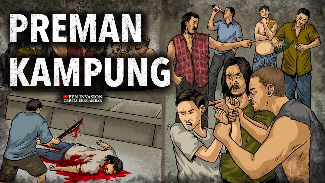 PREMAN KAMPUNG - Cerita Gambar - Cerita Bergambar