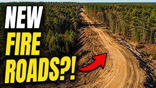 Red Brook Wild Life Management Area - NEW FIRE ROADS 😢🙄