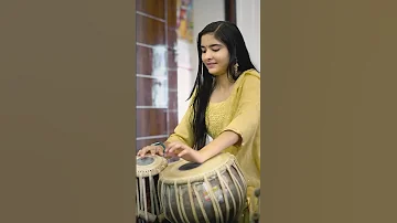 Kajrare Song Tabla Cover Mona Chopra And Mukul Chopra #shorts  #tabla #music #short #reels #trending