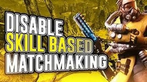 Respawn REMOVE! SBMM From Apex Legends!