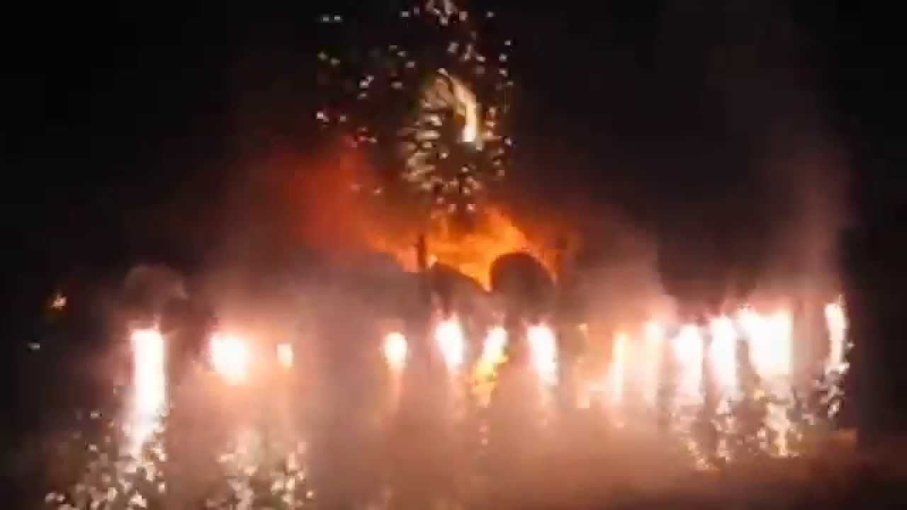 Winternights Ramsgate Burning the Viking Ship 2014