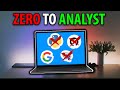 Fastest way to become a data analyst from zero