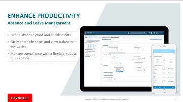 HCM Overview: Absence Management